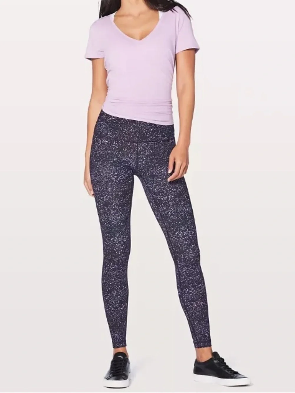 Lululemon Wunder Under HR leggings in Crystalline Multi speckled galaxy 6